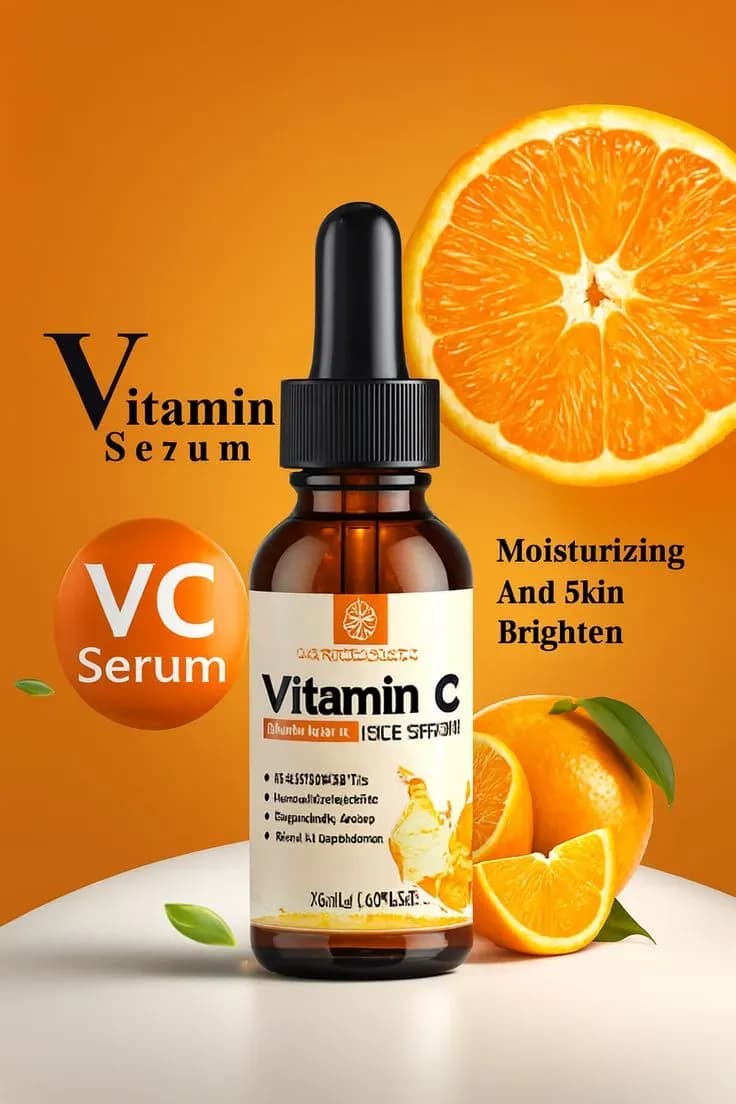 Advanced Vitamin C Facial Serum - Moisturizing & Skin Brightening Formula