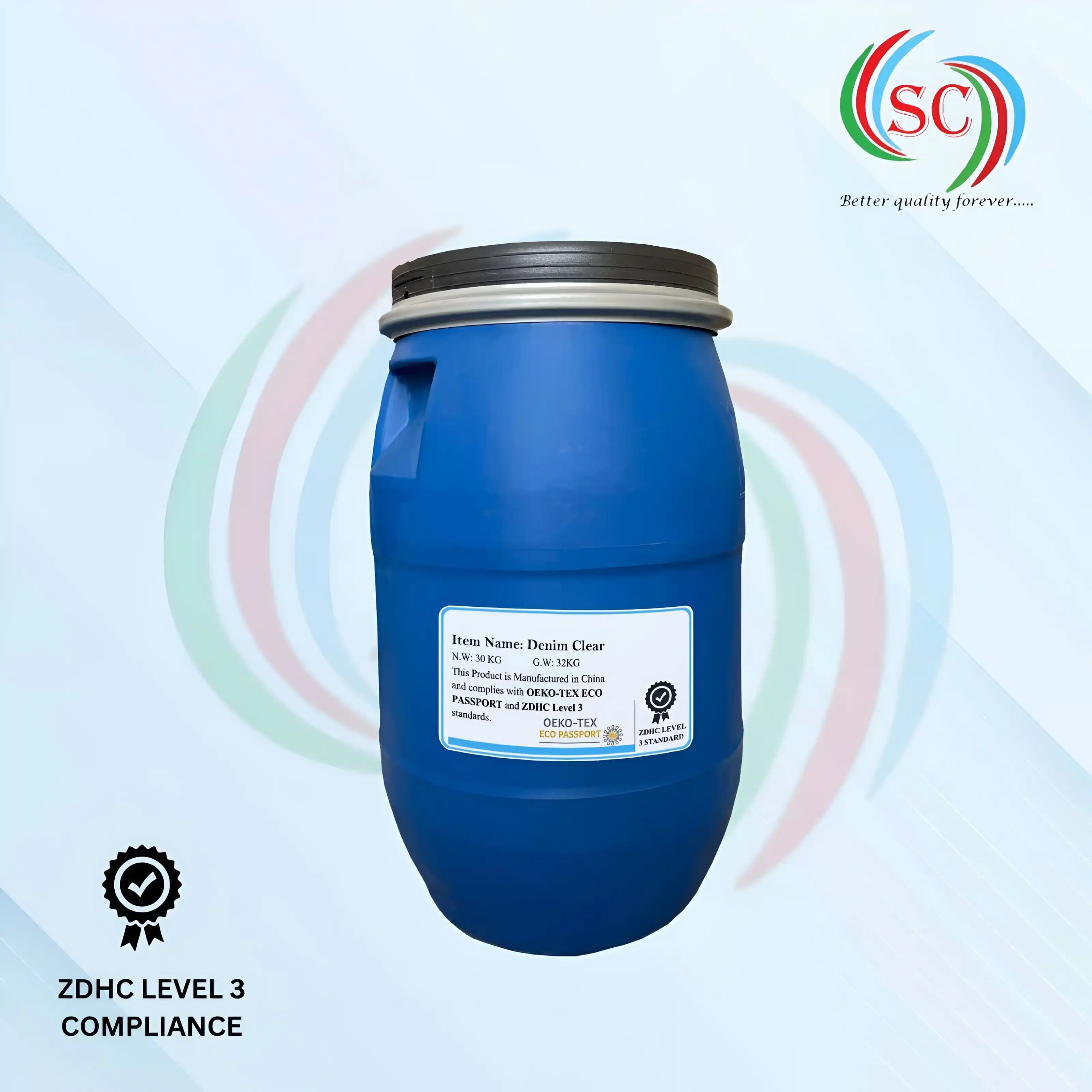 DENIM CLEAR | Water-Based Screen Printing Ink for Denim & Heavy Wash Applications