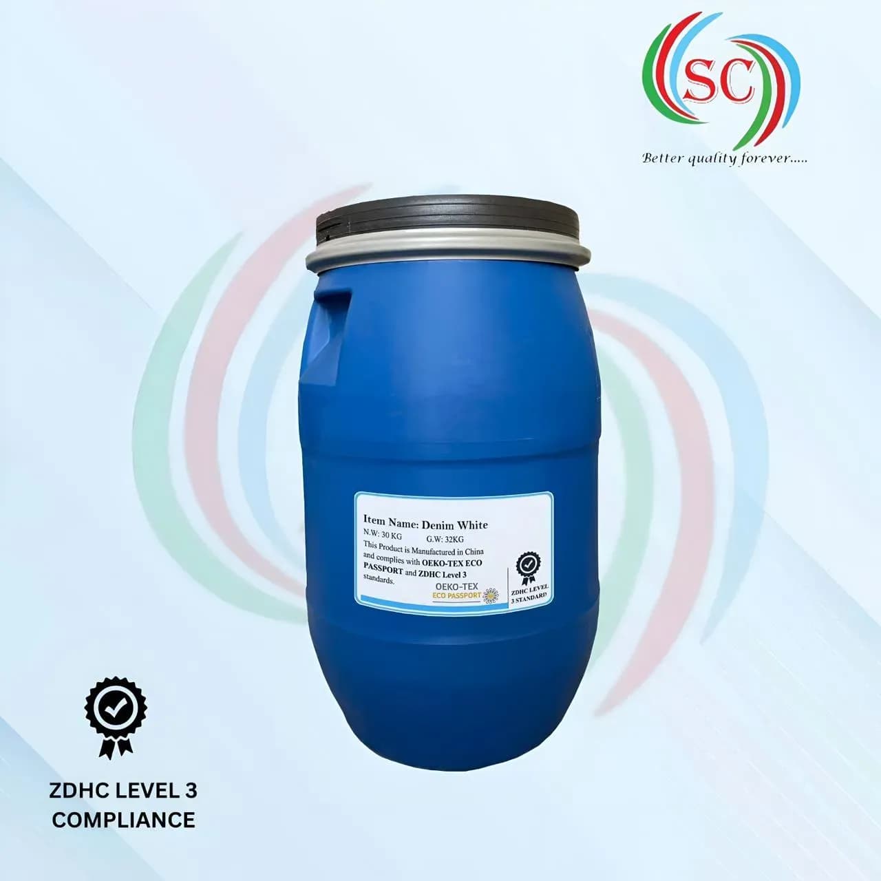 DISCHARGE WHITE | Water-Based White Discharge Printing Paste for Textile Printing