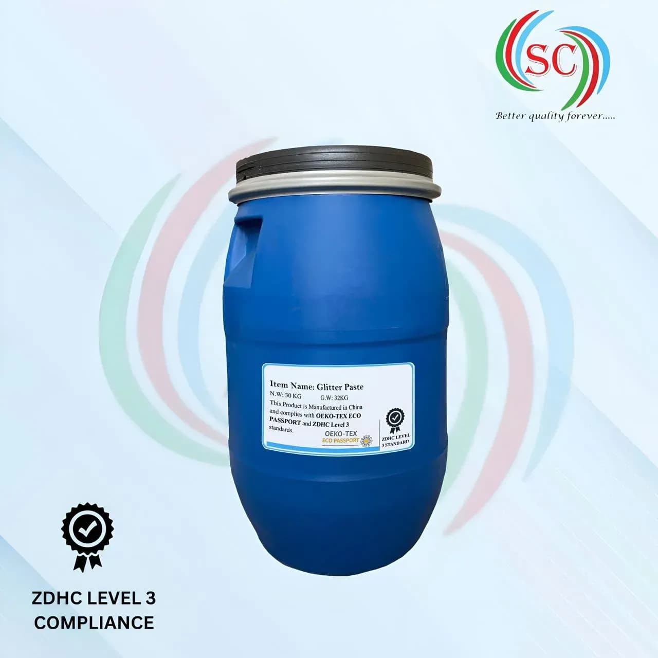 GLITTER PASTE | Premium Textile Glitter Paste for Sparkling Print Effects