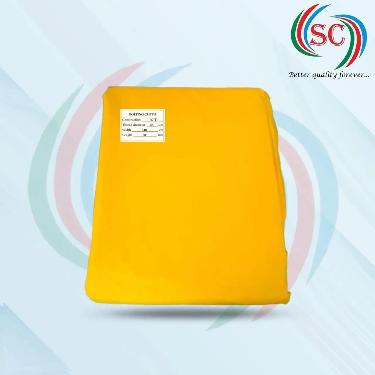 Mesh 47T (55um) Screen Printing Mesh Fabric – 340cm Width Polyester Screen Mesh thumbnail 4