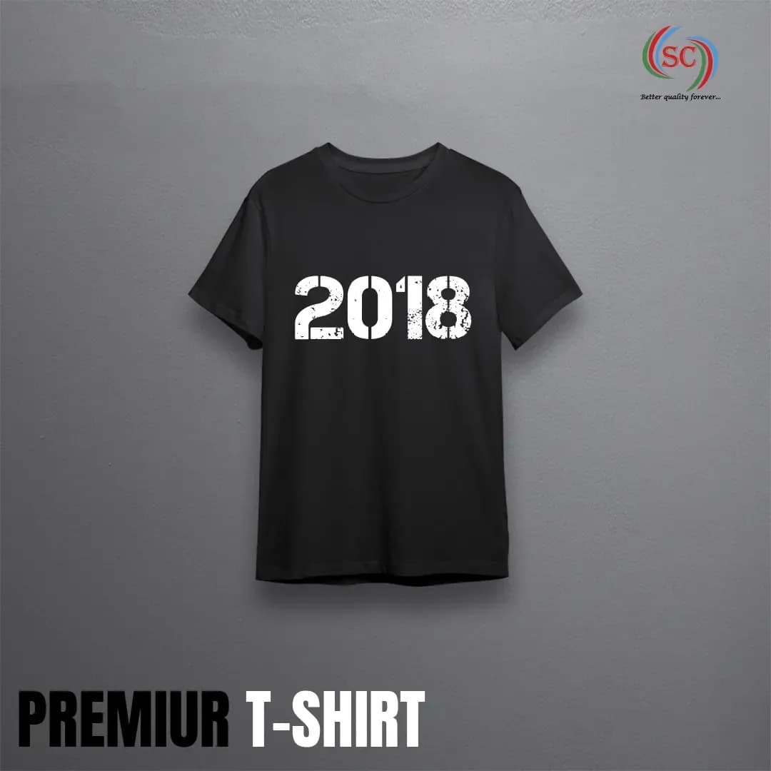 Men's Black Premium Cotton T-Shirt – Soft, Stylish & Comfortable